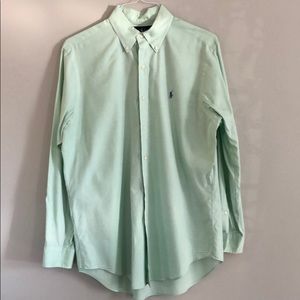 Polo Ralph Lauren Lime Green Dress Shirt
